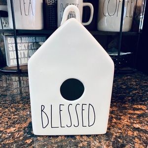 Rae Dunn BLESSED birdhouse